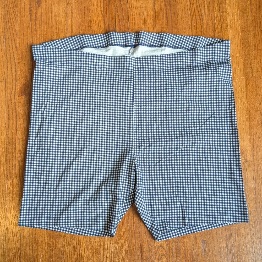 Old Navy | 8" High-Rise Casual Bermuda Short | Gingham | 4X